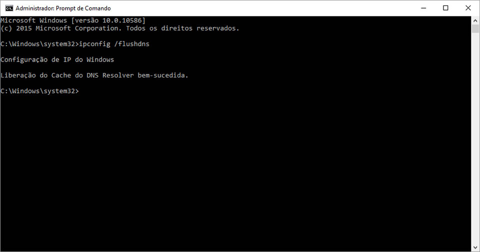 Como limpar o cache local de DNS - Central de Atendimento e Ajuda