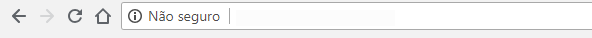 não seguro - google chrome